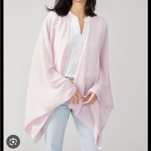 NWT J. McLaughlin Pink Julia Poncho One Size